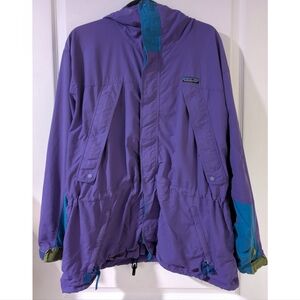 VTG 90s Patagonia Storm Jacket 85010 - Purple & Teal - Men's M/L